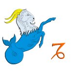 Знак зодиака - козерог.