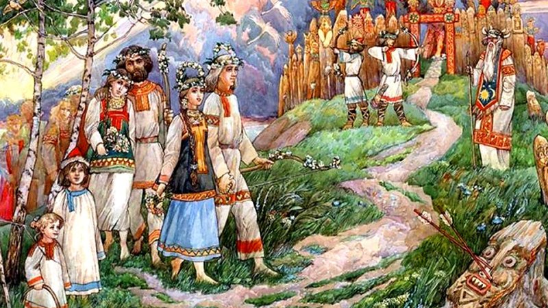 Свадебные обряды на Руси.